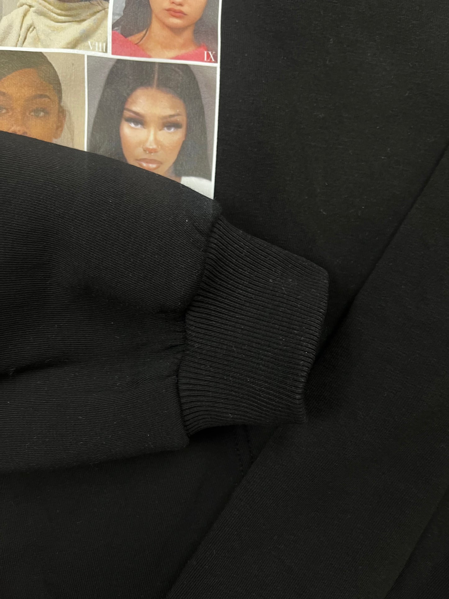 Mugshot Hoodie - Black