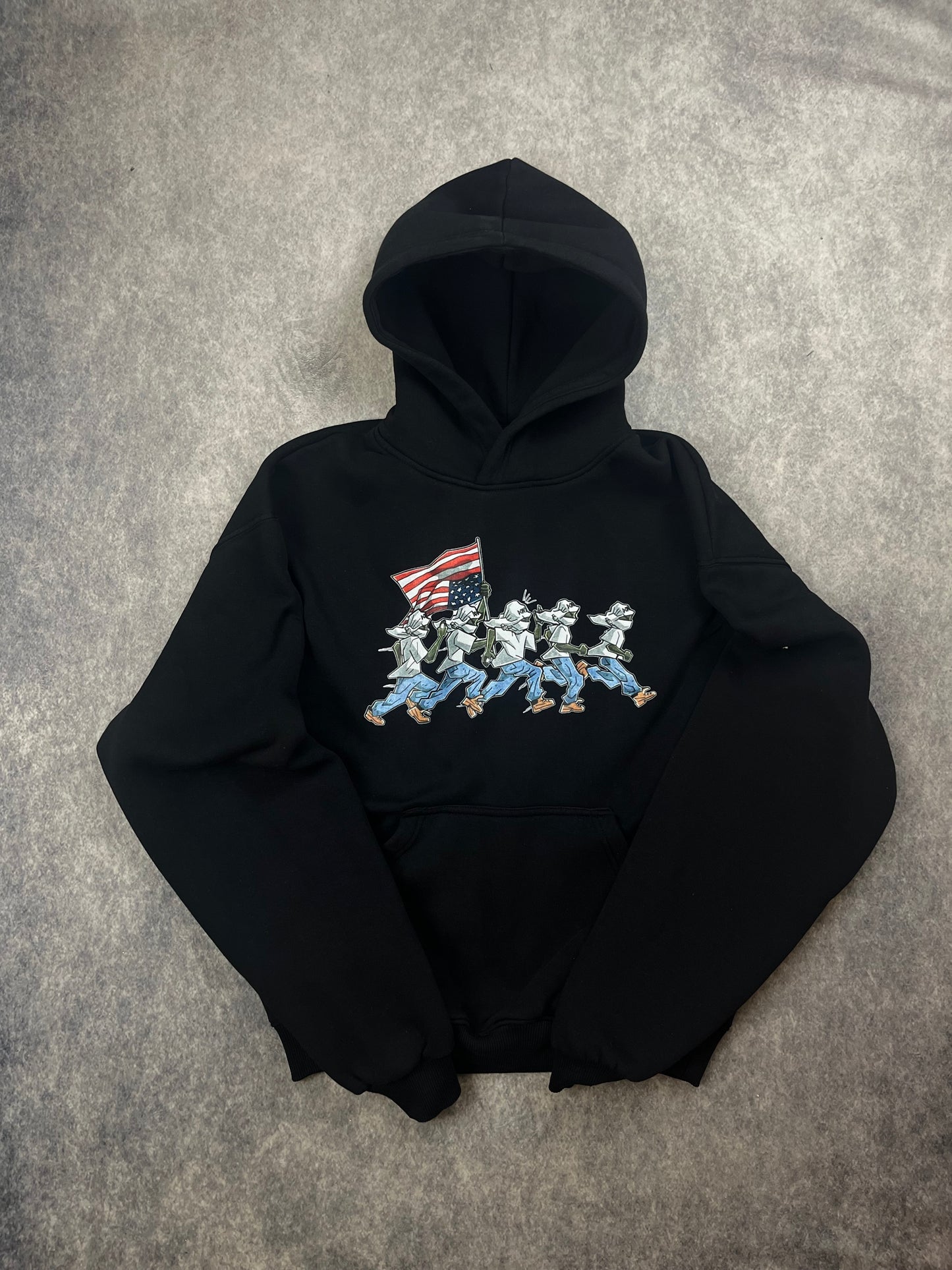 Rocky Runner Hoodie - Black