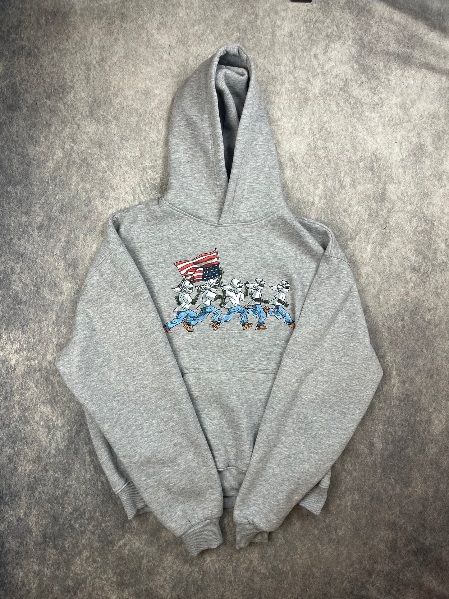 Rocky Runner Hoodie - Heather Grey