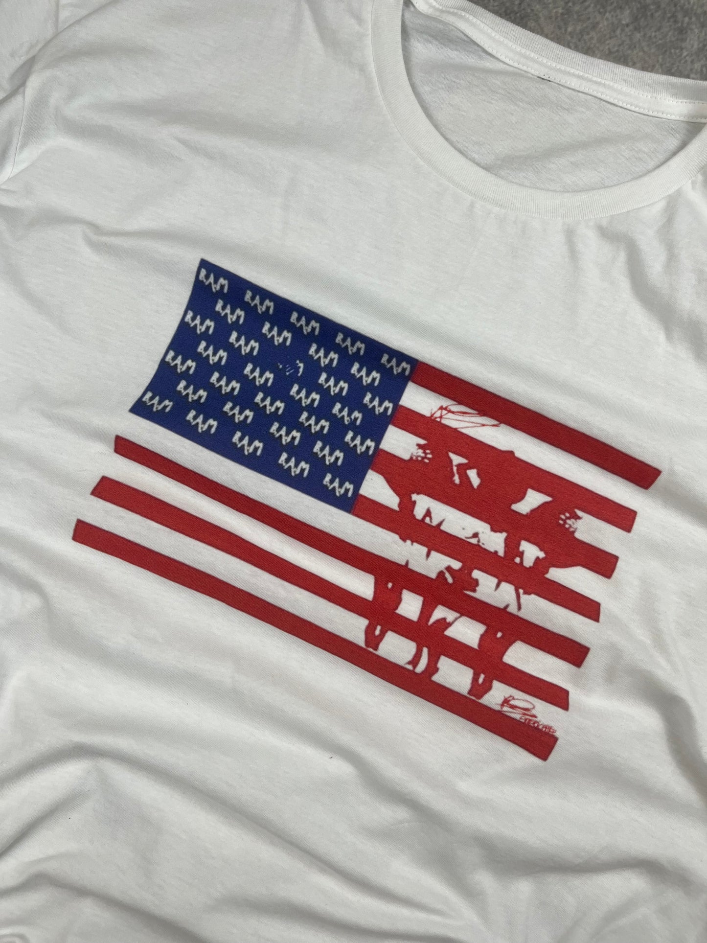American Flag Vintage - Shirt