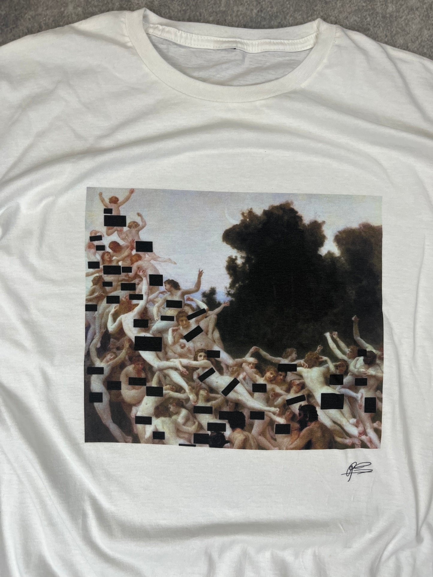 Retro USA Censored Gods- Shirt