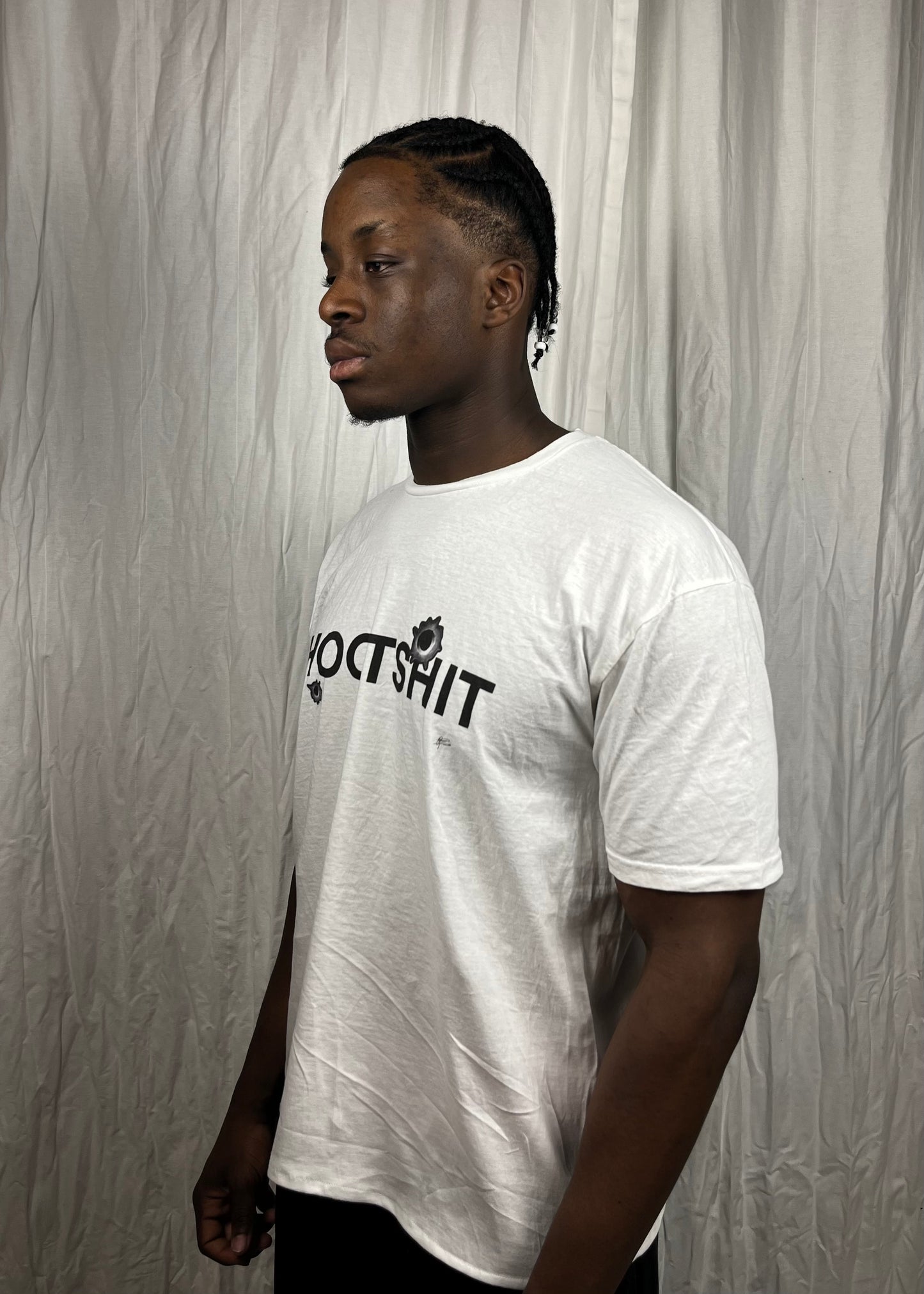 Shootshit Tee White