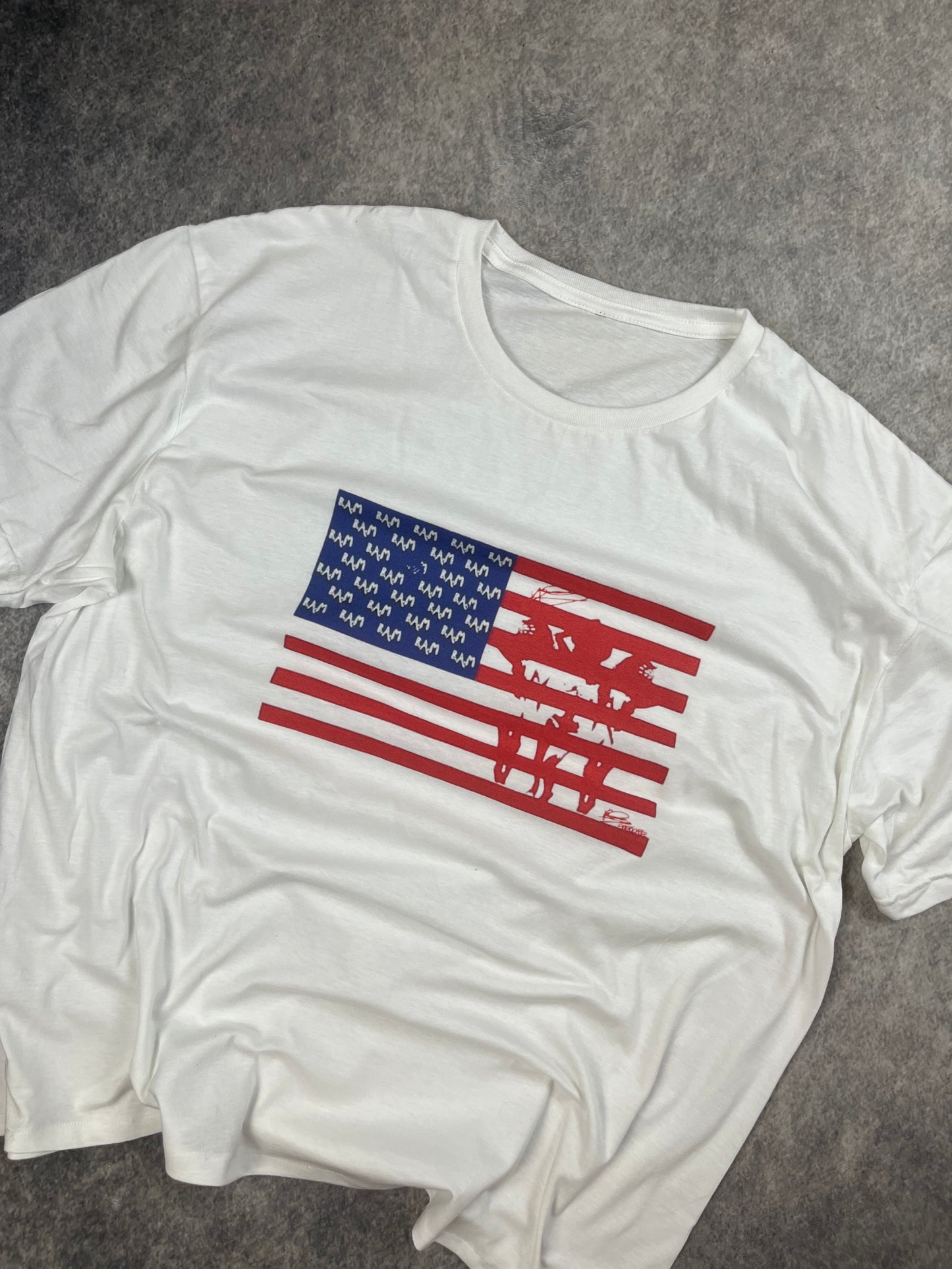 American Flag Vintage - Shirt