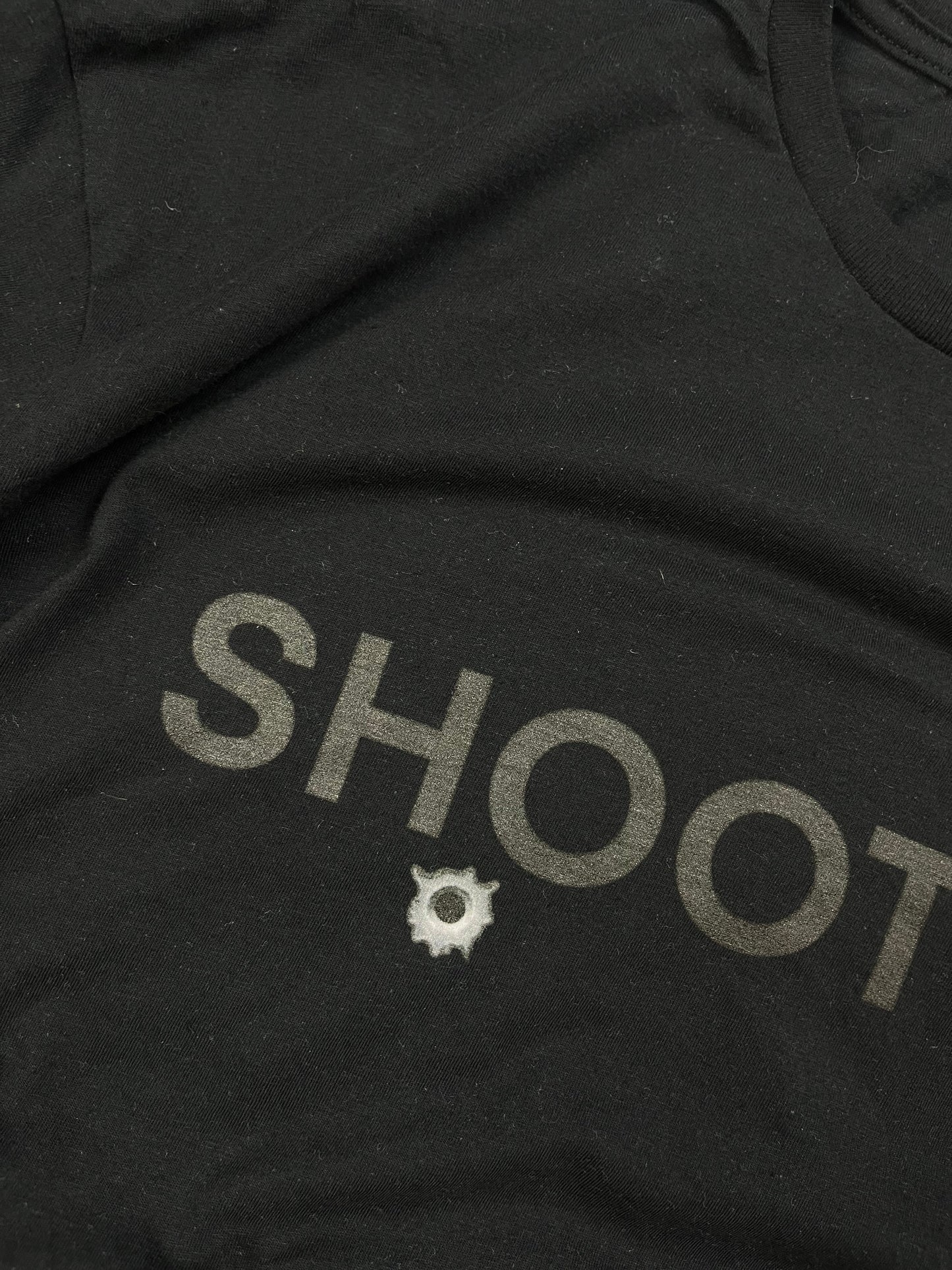 Shootshit Tee Black on Black