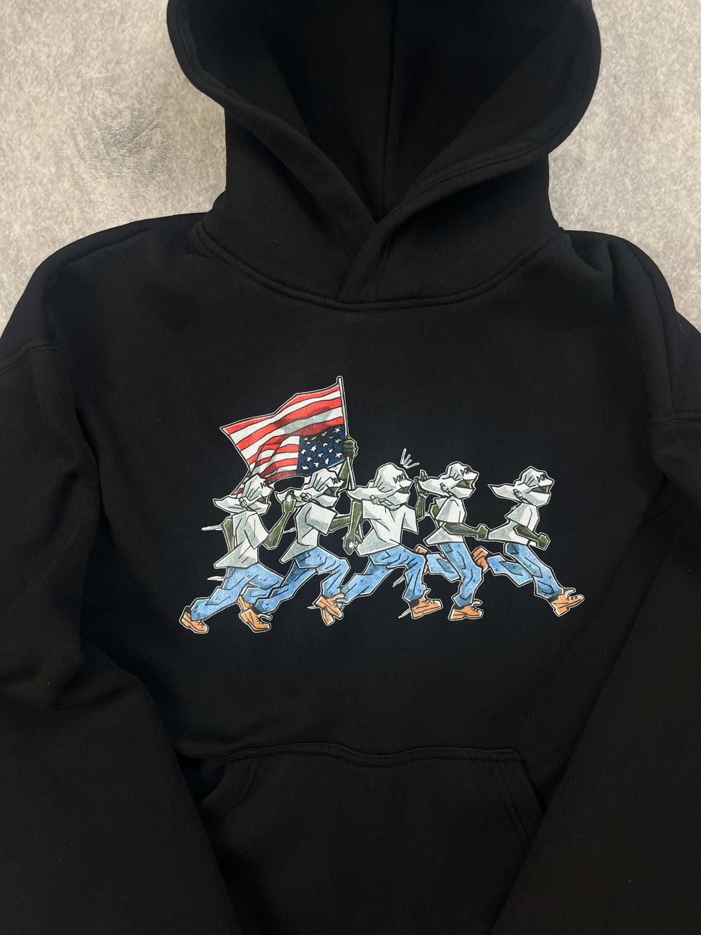 Rocky Runner Hoodie - Black