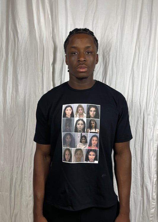 Mugshot Tee Black