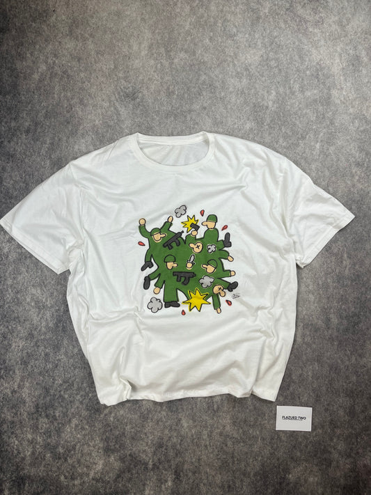 Soldiers Fight Retro USA - Shirt