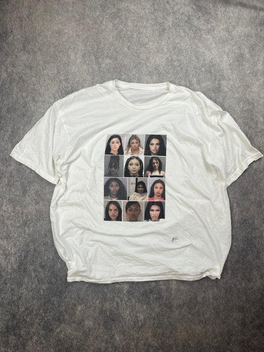 Mugshot Tee White