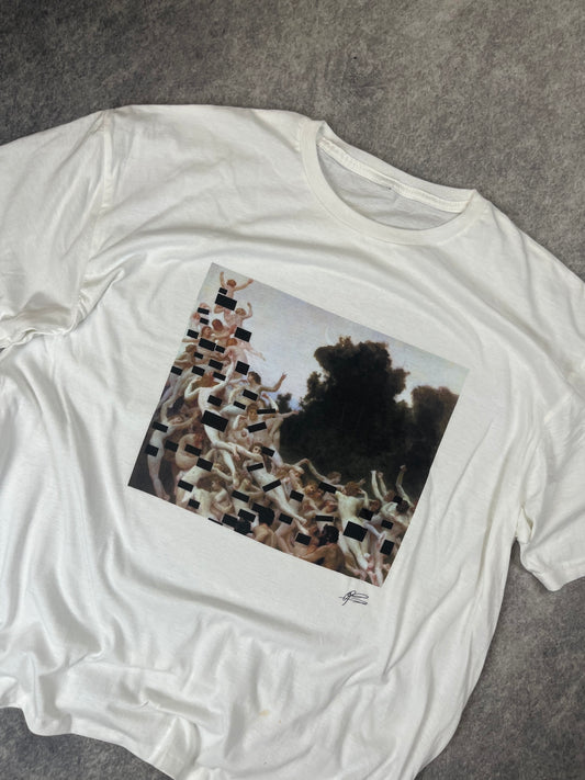 Retro USA Censored Gods- Shirt
