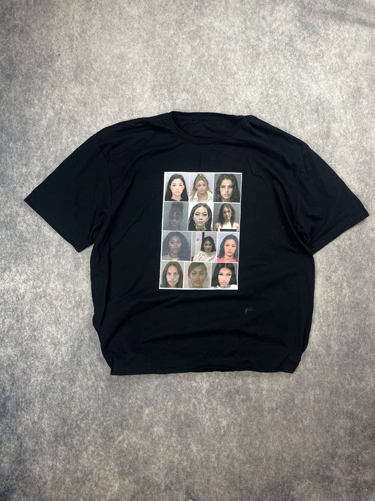 Mugshot Tee Black