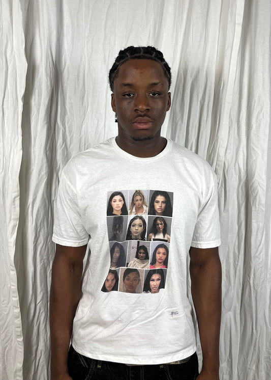 Mugshot Tee White